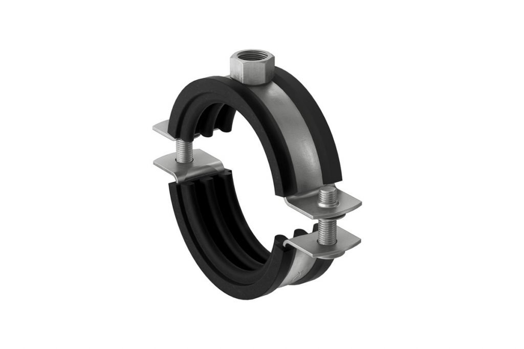 Pipe-Clamp-with-Rubber-Lining