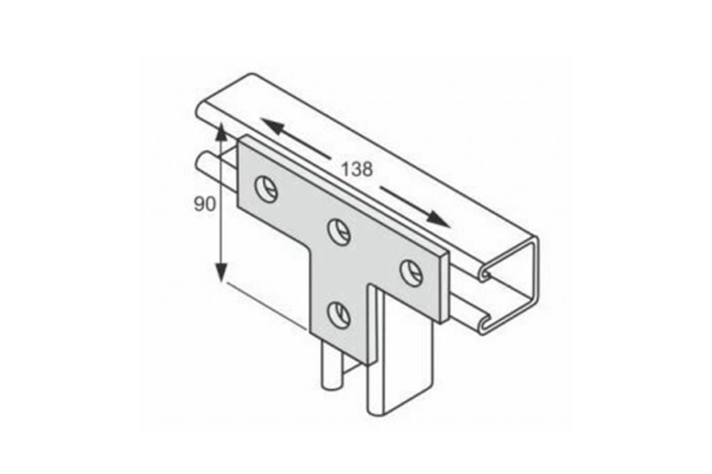 T-Bracket-4-Hole